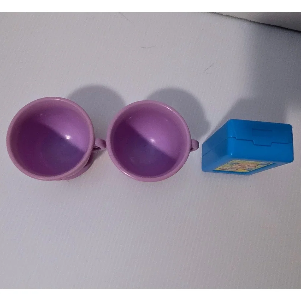 Fisher Price Tea Set Replacement OS Purple Fair 2008 Mattel Incomplete Toy